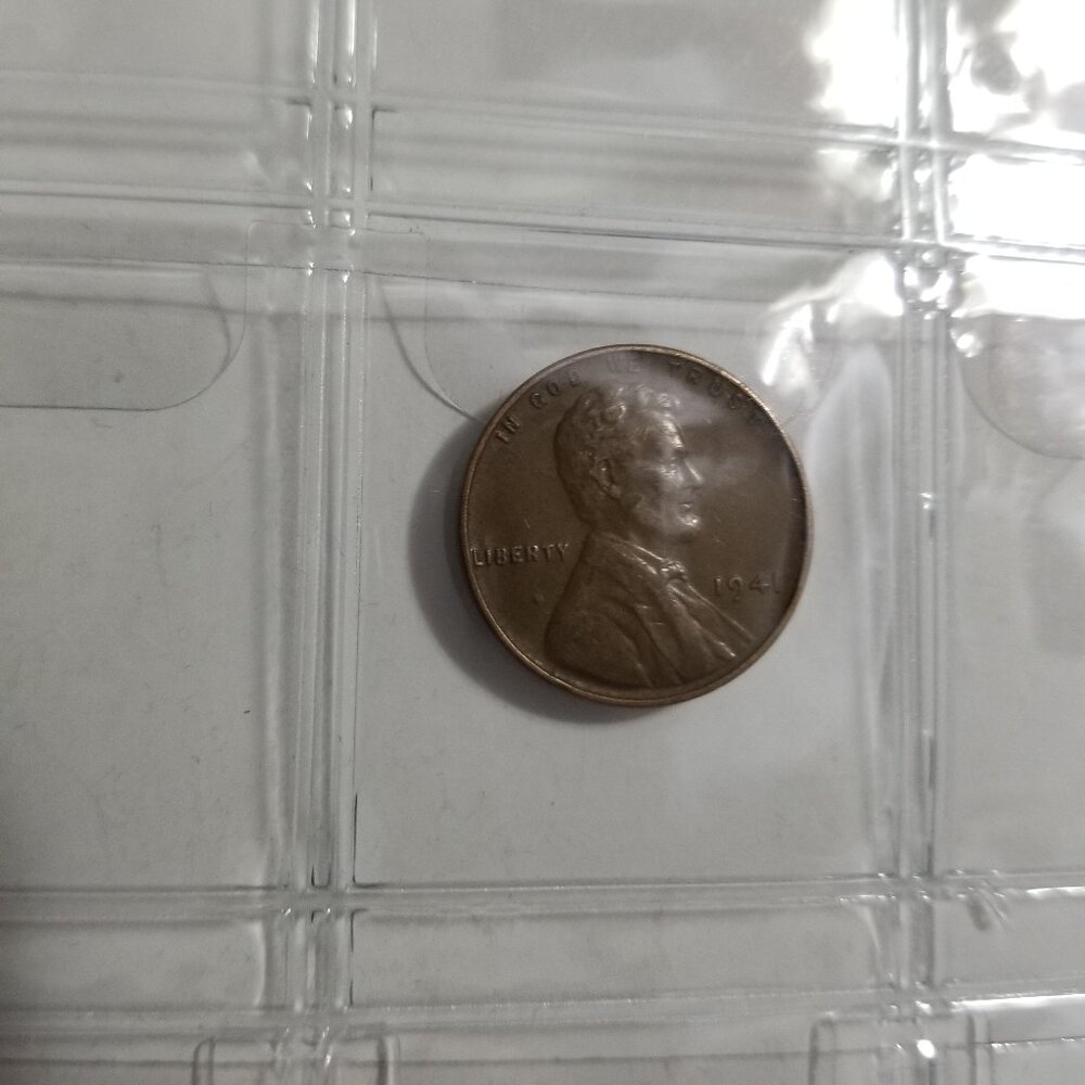 The 1941 (no-mint) Wheat Head Penny (One 1941 no-mint)